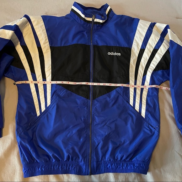 90s Y2K Vintage Adidas Windbreaker Jacket - Picture 7 of 7